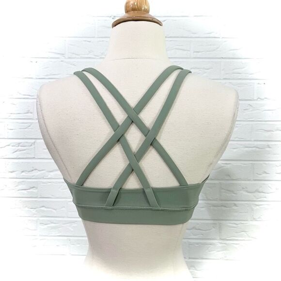 Lululemon Energy Bra Sea Moss Size 4 - Picture 2 of 4